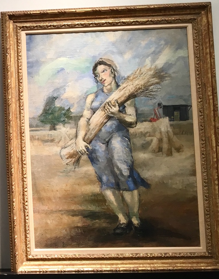 Girl with Wheat
